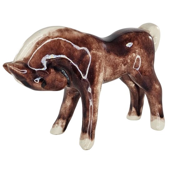Dorothy Kindell Foal Baby Horse Figurine Head Tucked Down - Picture 5 of 10